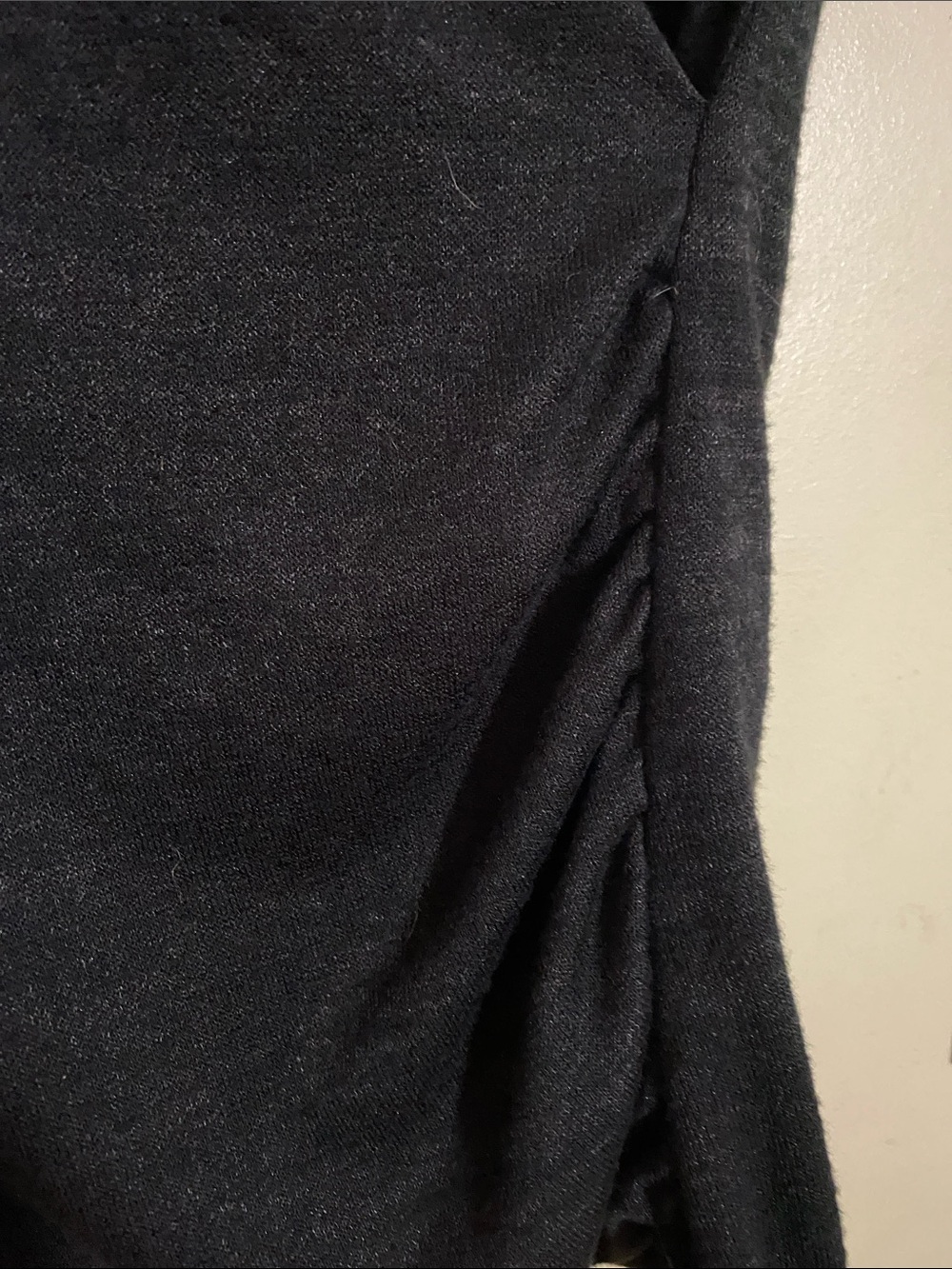 41 Hawthorn Black Wrap-Front Sleeveless Top - Picture 3 of 5